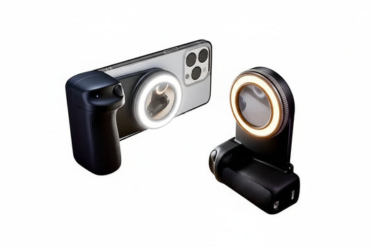 Lumière + stabilité + télécommande incluse.
Idéal pour TikTok / Vlog / Selfies, compatible iPhone & Android